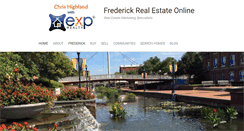 Desktop Screenshot of frederickrealestateonline.com